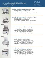 Предварительный просмотр 4 страницы Cleveland PowerPan SEL-30-T1 Brochure