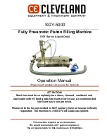 Cleveland SGY Series Operation Manual preview