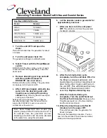 Предварительный просмотр 17 страницы Cleveland SteamCraft Ultra 5 21-CET-16 Manual