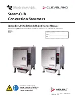 Cleveland SteamCub 1SCE Operation Installation Maintenance Manual preview