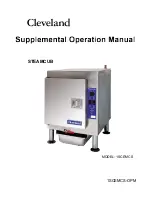 Cleveland SteamCub 1SCEMCS Supplemental Operation Manual preview