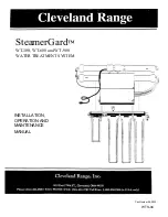 Preview for 1 page of Cleveland SteamerGard WT-300 Installation, Operation And Maintanance Manual