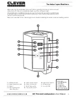 Предварительный просмотр 5 страницы Clever Acoustics ACT 35 User Manual