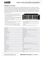 Предварительный просмотр 4 страницы Clever Acoustics CRAM19 User Manual