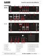 Предварительный просмотр 4 страницы Clever Acoustics CRAM37-SL 4060 100V 4 x 60W User Manual