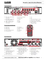 Предварительный просмотр 4 страницы Clever Acoustics CRAM38 User Manual