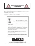 Preview for 8 page of Clever Acoustics CS 520HP User Manual