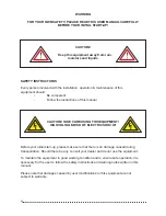 Предварительный просмотр 2 страницы Clever Acoustics MA 130 User Manual