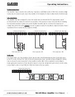 Предварительный просмотр 7 страницы Clever Acoustics MA 135 User Manual