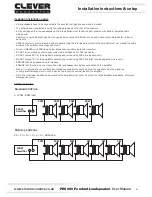 Предварительный просмотр 5 страницы Clever Acoustics PDS 660 100V User Manual