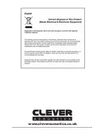 Preview for 8 page of Clever Acoustics PM 300 Instructions Manual