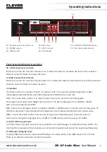 Preview for 5 page of Clever Acoustics ZM 107 User Manual