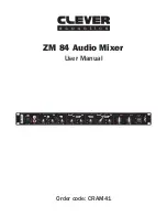 Предварительный просмотр 1 страницы Clever Acoustics ZM 84 User Manual