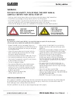 Предварительный просмотр 2 страницы Clever Acoustics ZM 84 User Manual