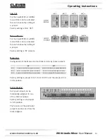 Предварительный просмотр 10 страницы Clever Acoustics ZM 84 User Manual