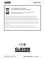 Предварительный просмотр 16 страницы Clever Acoustics ZM 84 User Manual