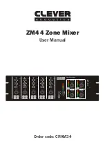 Preview for 1 page of Clever Acoustics ZM4 User Manual