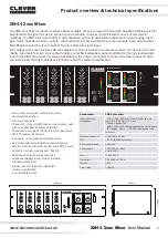 Предварительный просмотр 3 страницы Clever Acoustics ZM4 User Manual