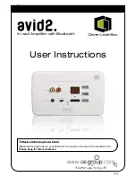 Предварительный просмотр 1 страницы Clever Little Box avid2. User Instructions