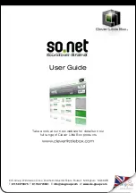 Preview for 8 page of Clever Little Box so.net User Manual