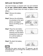 Preview for 11 page of Clever CLEVER ear and forehead thermometer User Manual