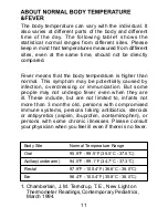 Preview for 12 page of Clever CLEVER ear and forehead thermometer User Manual