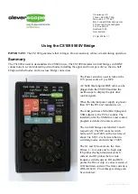 Cleverscope CS1090 Usage Manual preview