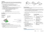 Предварительный просмотр 2 страницы Clevertronics CLP Ultrablade Pro CUBPRO Series Installation & Maintenance Instruction Leaflet