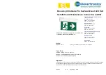 Предварительный просмотр 1 страницы Clevertronics EL EUBPRO-SM-LI Installation & Maintenance Instructions