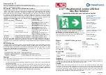 Preview for 1 page of Clevertronics L10 LJWELED-40 Series Assembly, Installation & Maintenance Instructions