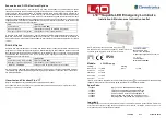 Preview for 1 page of Clevertronics L10 Supalite LFLLED Series Assembly, Installation & Maintenance Instructions