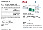 Preview for 1 page of Clevertronics L10 Weatherproof LED Exit Installation & Maintenance Instructions