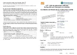 Clevertronics LP CBS2N Series Installation And Maintenance  Instruction preview