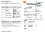 Preview for 1 page of Clevertronics LP CBS4LEDS DIF Series Installation And Maintenance  Instruction