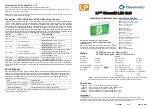 Preview for 1 page of Clevertronics LP Cleverfit CCFLED Series Installation & Maintenance Instructions