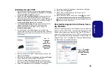 Preview for 58 page of Clevo A110EU Concise User Manual