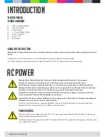 Preview for 7 page of CLF Lighting Orion Manual