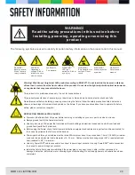 Preview for 4 page of CLF LED WASH RGBW XL Manual