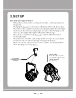 Preview for 7 page of CLF Quadcolor Mini Par 156120 User Manual