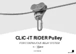 Предварительный просмотр 1 страницы CLiC-iT RiDER Pulley User Manual