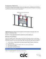 Предварительный просмотр 11 страницы Clic Cardinal WD-02.2 Installation Manual