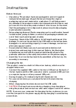 Preview for 5 page of Click CLHHF User Manual