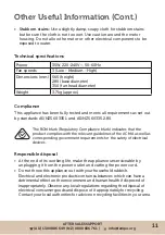 Предварительный просмотр 11 страницы Click FT-30MD User Manual