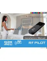 Click RF PiLOT Installation Manual preview