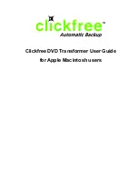 Clickfree DVD Transformer User Manual preview