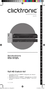 ClickTronic 60808 User Manual preview