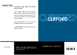 Clifford 5606X Owner'S Manual preview