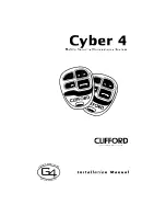 Clifford Cyber 4 Installation Manual preview