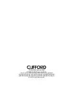 Предварительный просмотр 2 страницы Clifford Cyber 9 Owner'S Manual