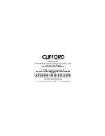 Preview for 28 page of Clifford GP500 User Manual